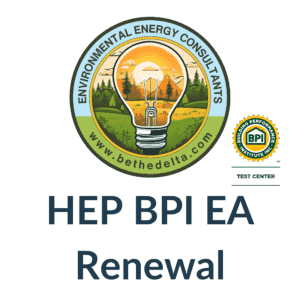 2026 HEP BPI Energy Auditor Certification Renewal