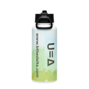 Stainless Steel EEC Water Bottle back
