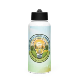 Stainless Steel EEC Water Bottle front
